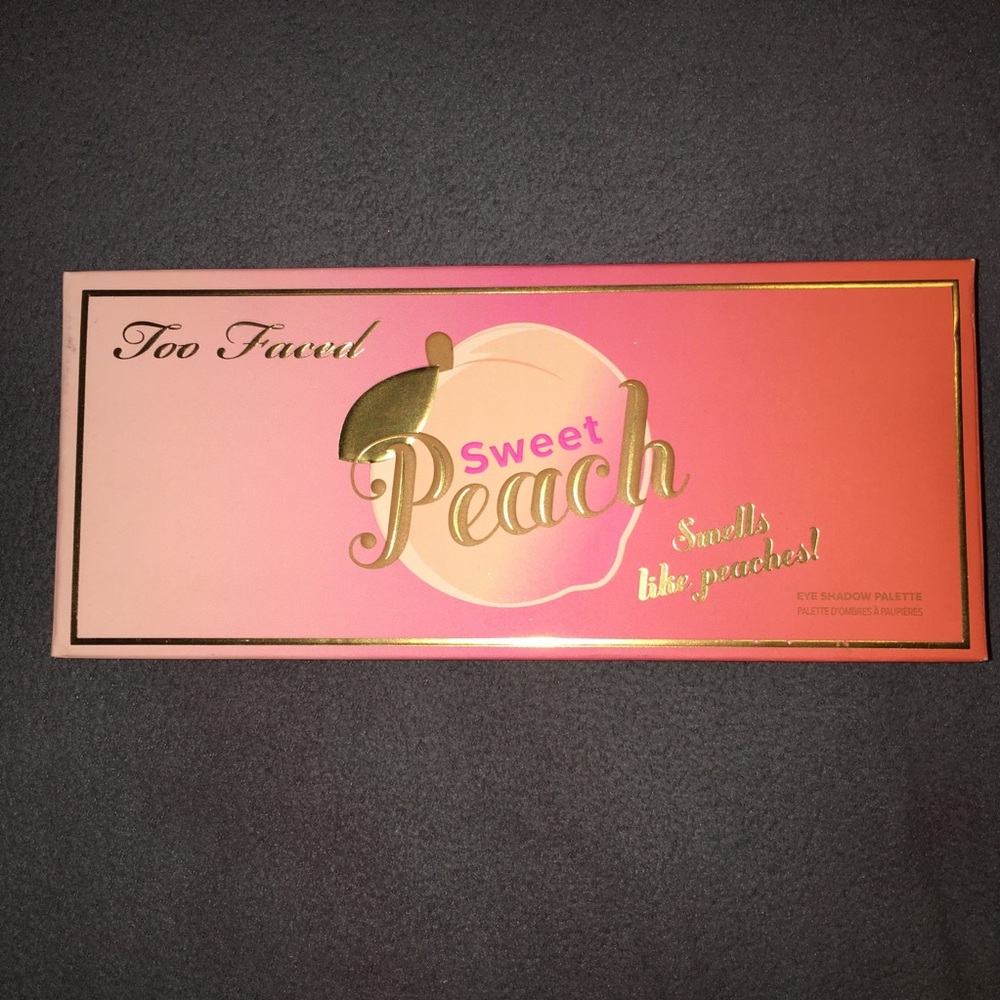 BNIB NEVER SWATCHED 
TOO FACED SWEET PEACH PALETTE